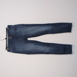 Mother Looker Ankle Fray Jeans